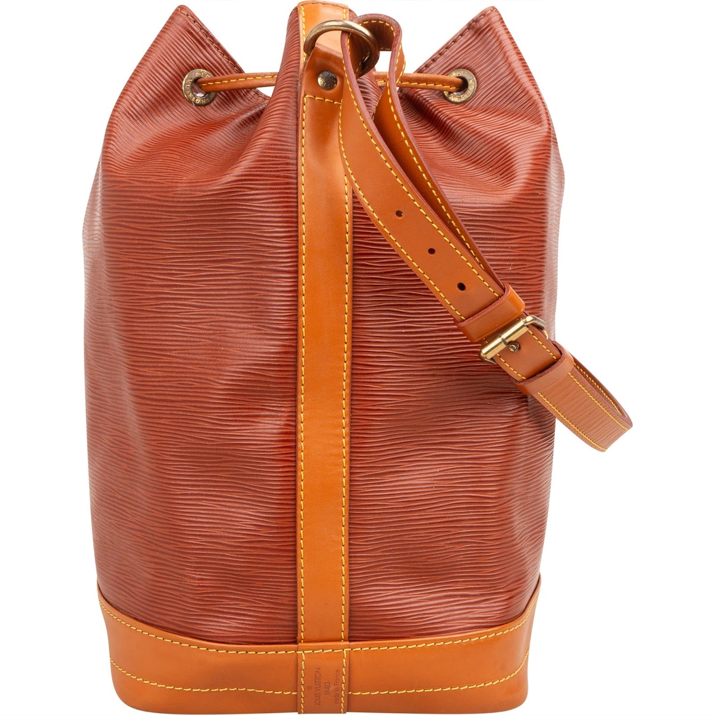 Louis Vuitton Bicolor Epi Leather Sac Noé Grande Shoulder Bag