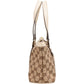 Gucci Monogram GG Canvas Abbey Small Tote Shoulder Bag