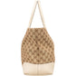 Gucci Monogram GG Charmy Tote Handbag