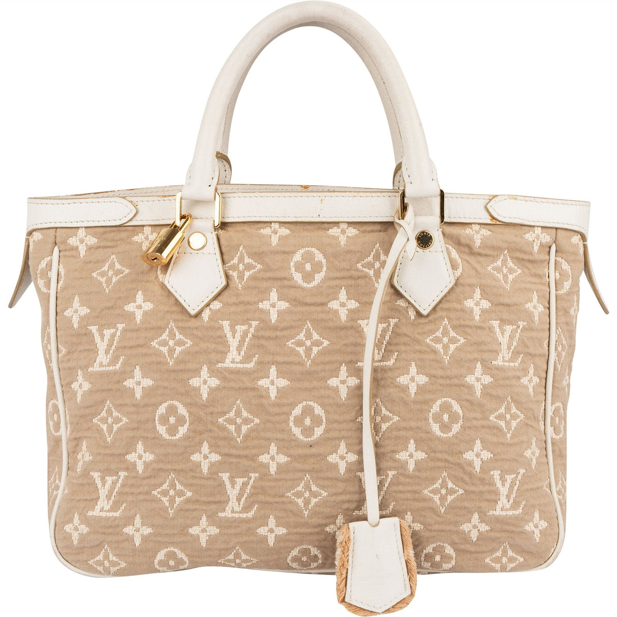 Louis Vuitton Cabas Sabbia MM aus Monogram Denim – Ansicht 4