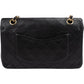 Chanel Medium Double Flap aus gestepptem Lammleder – Ansicht 4