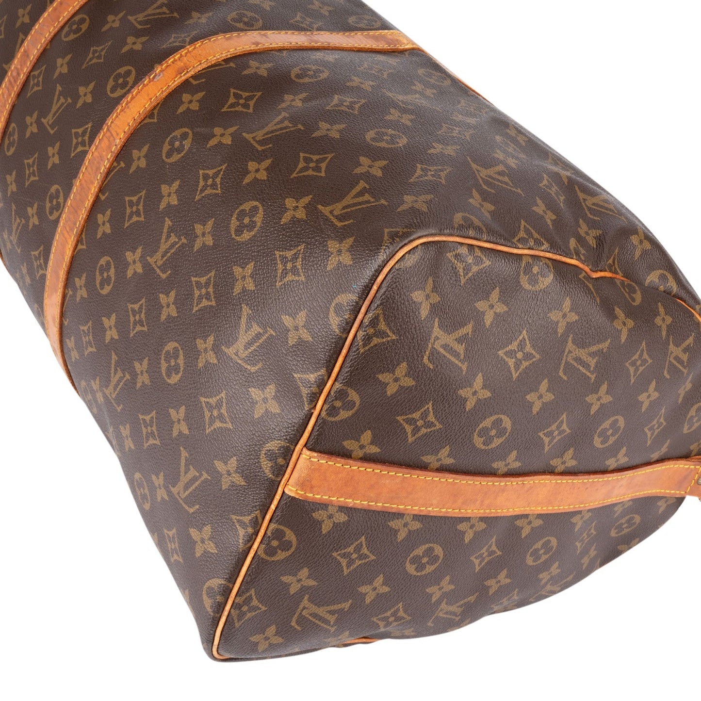 Louis Vuitton Monogram Canvas Keepall 55 Bandoulière Travel Bag