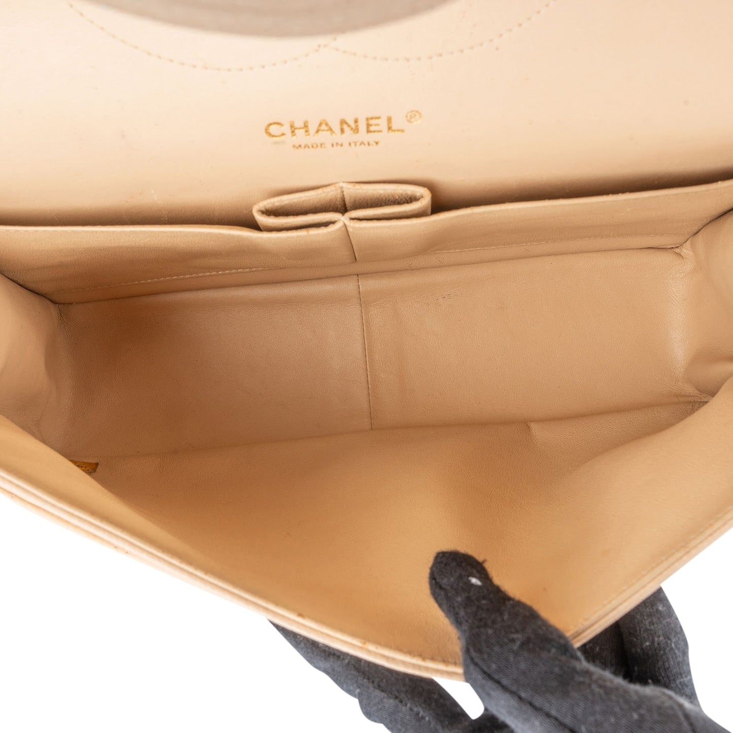 Chanel Caviar Leather Jumbo Double Flap Shoulder Crossbody Bag