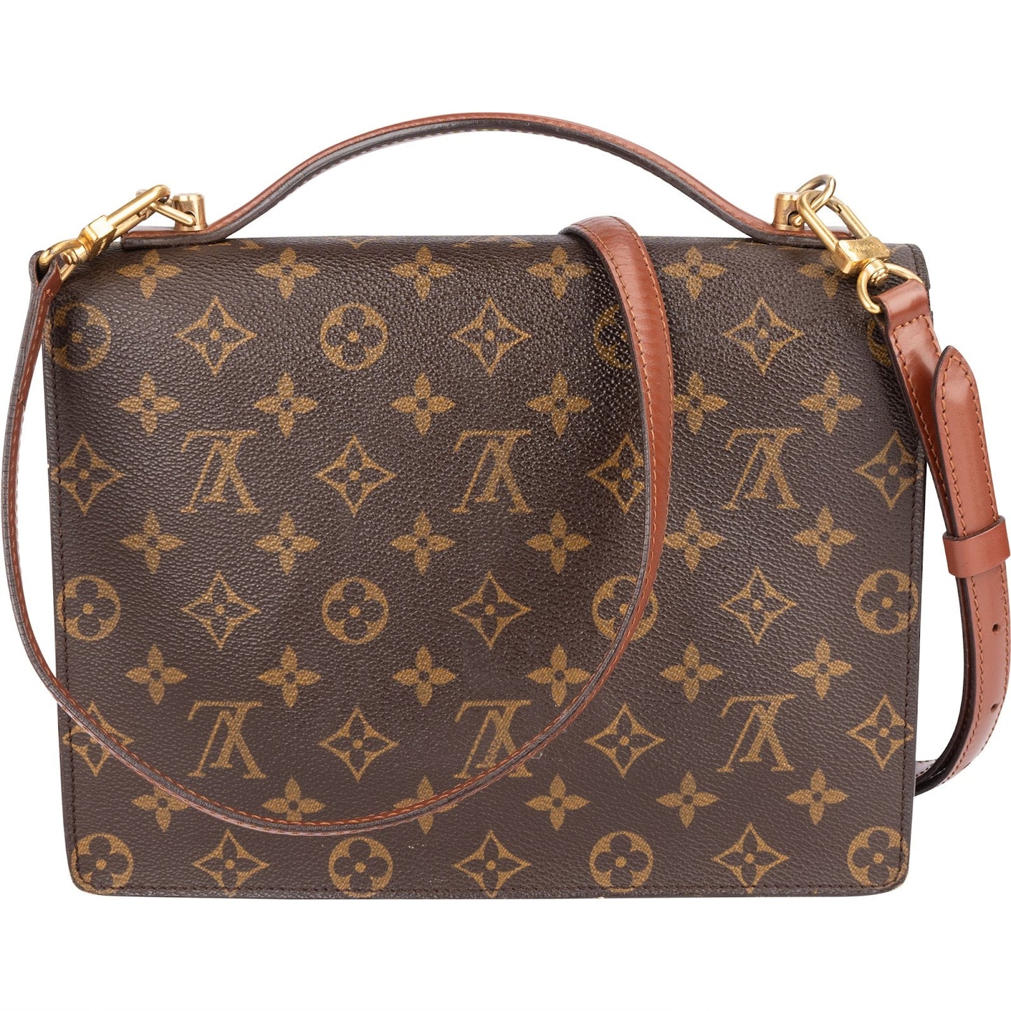 Louis Vuitton Monogram Canvas Monceau Handbag