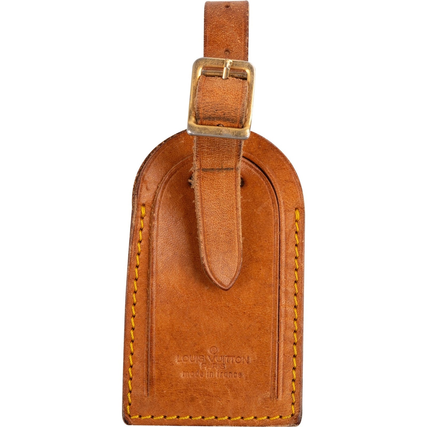 Louis Vuitton Vachetta Leather Luggage Tag