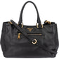 Prada Black Nappa Leather Tote Handbag