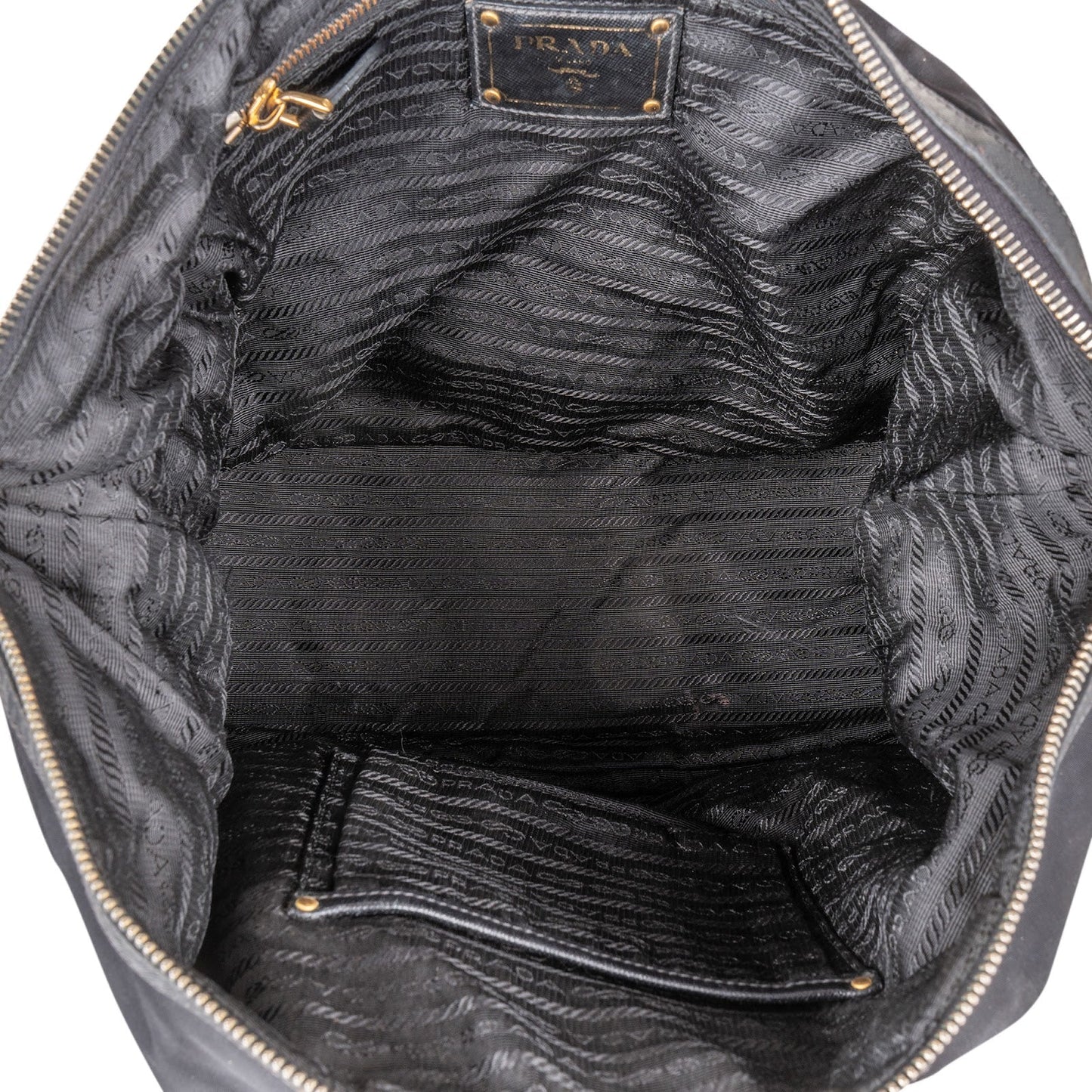 Prada Tessuto Tote Shoulder Bag