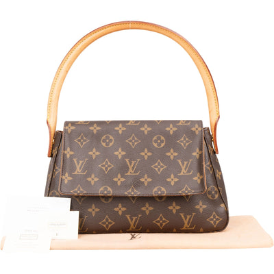 Louis Vuitton Monogram Canvas Mini Looping Shoulder Bag