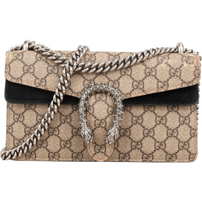 Gucci Monogram GG Supreme Canvas Dionysus Small Crossbody Bag
