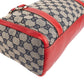 Gucci Monogram GG Canvas Boston Handbag