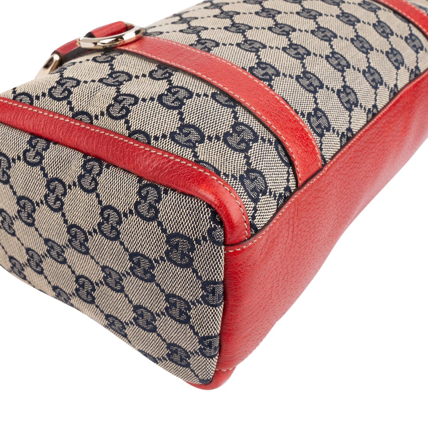 Gucci Monogram GG Canvas Boston Handbag