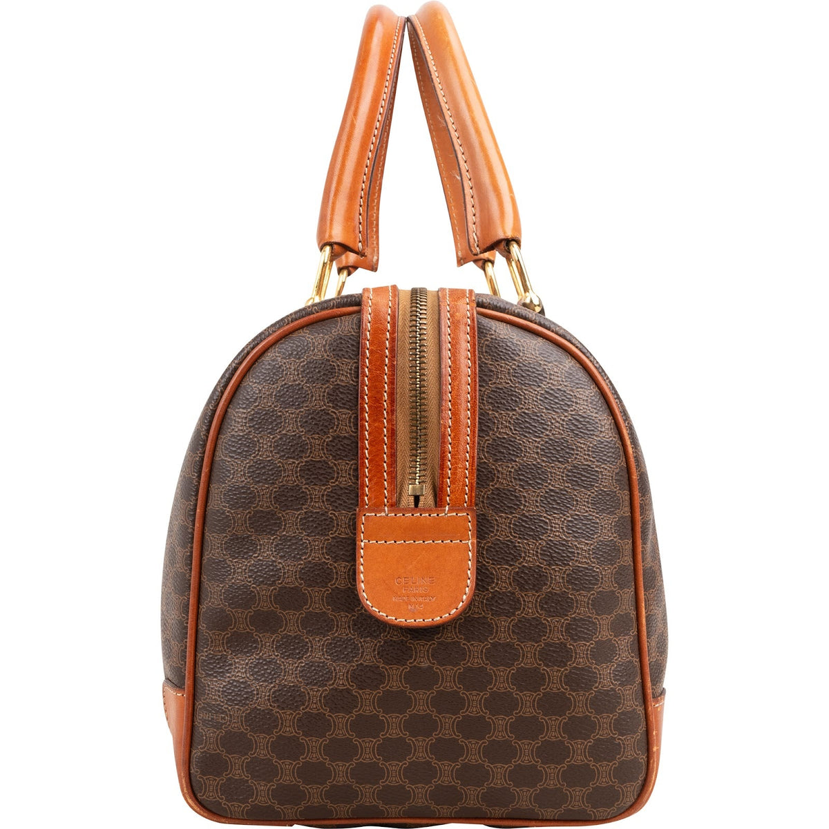 Celine Monogram Macadam Boston 35 Handbag