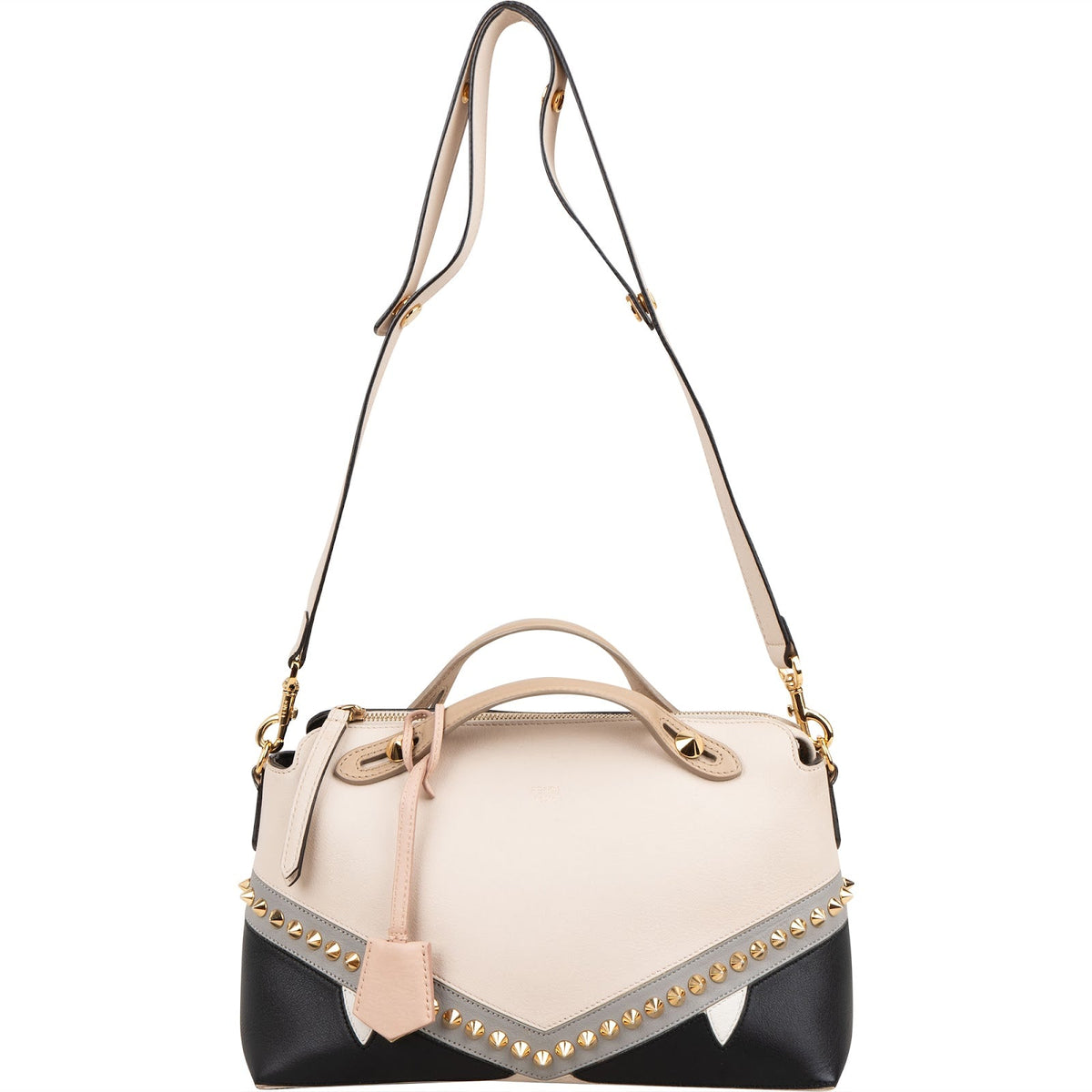 Fendi Leather Monster By The Way Crossbody Handbag