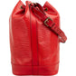 Louis Vuitton Red Epi Leather Sac Noé Grande Shoulder Bag