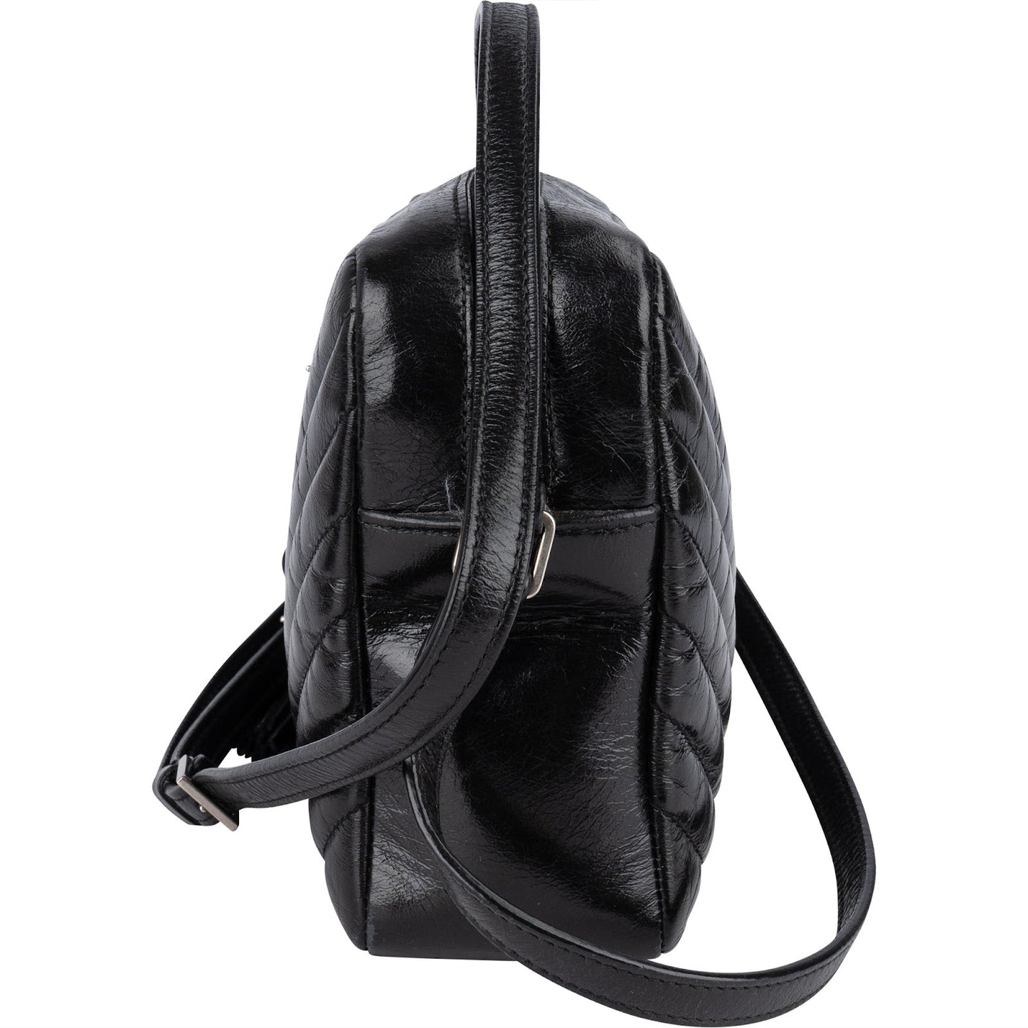 Saint Laurent Quilted Leather Lou Camera Crossbody Bag