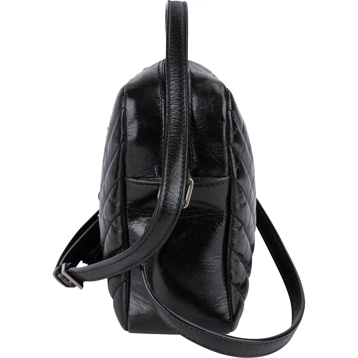 Saint Laurent Quilted Leather Lou Camera Crossbody Bag