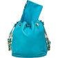 Chanel Lambskin Leather CC Drawstring Bucket Crossbody Bag