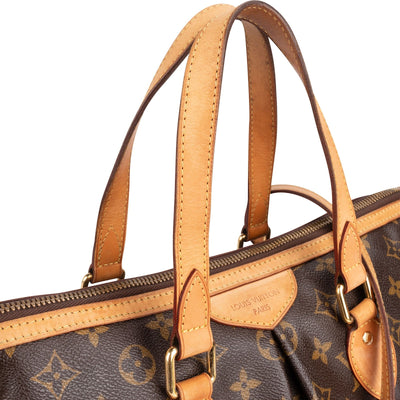 Louis Vuitton Canvas Monogram Palermo PM Handbag