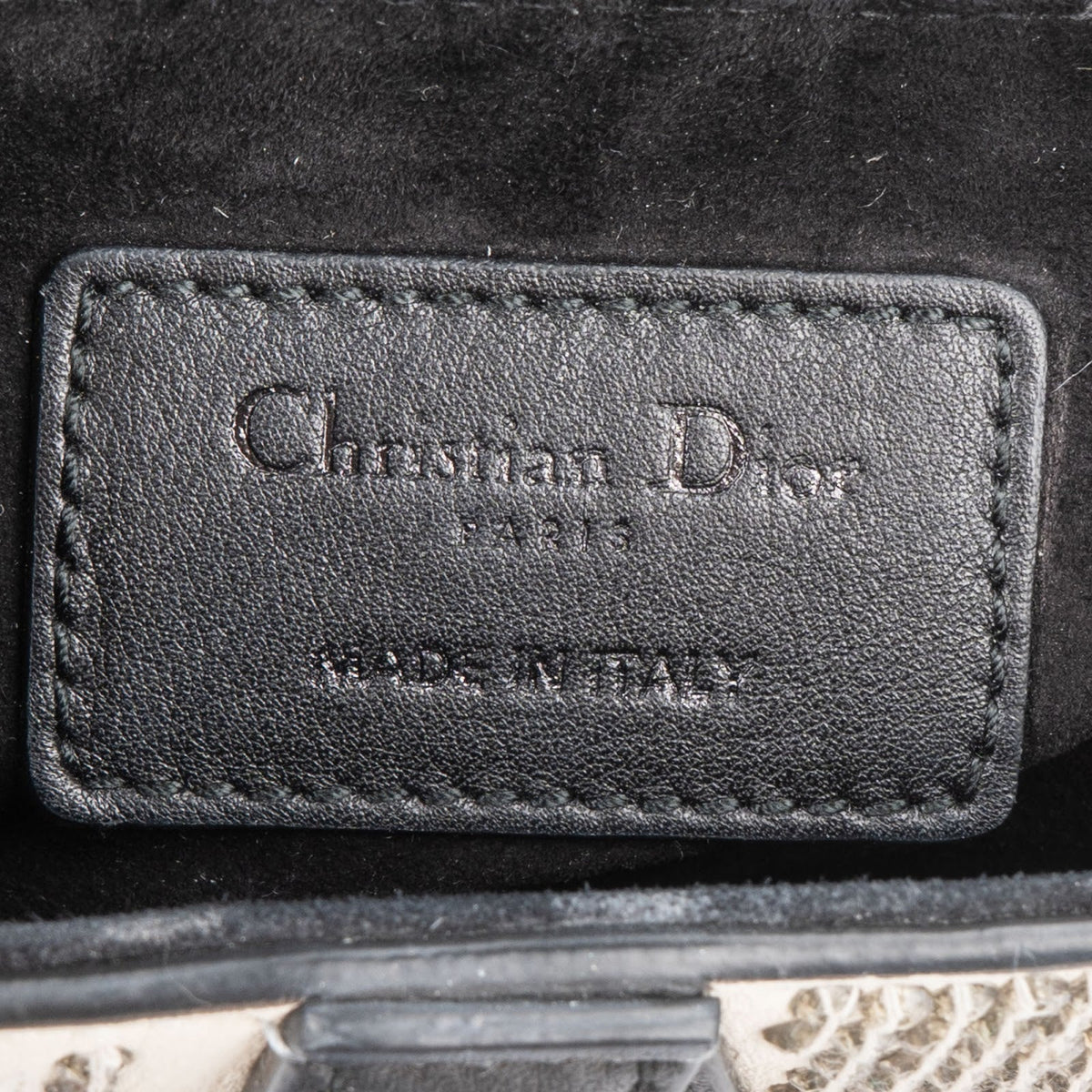 Christian Dior Studded Sequins & Rhinstones Mini Saddle Bag Handbag