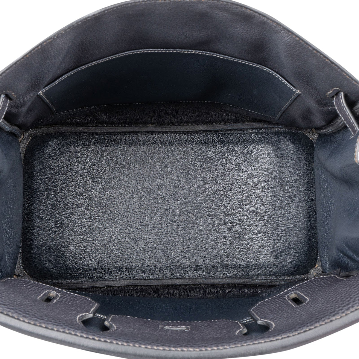 Hermès Dark Navy Bleu Togo Leather Palladium Birkin 30 Handbag