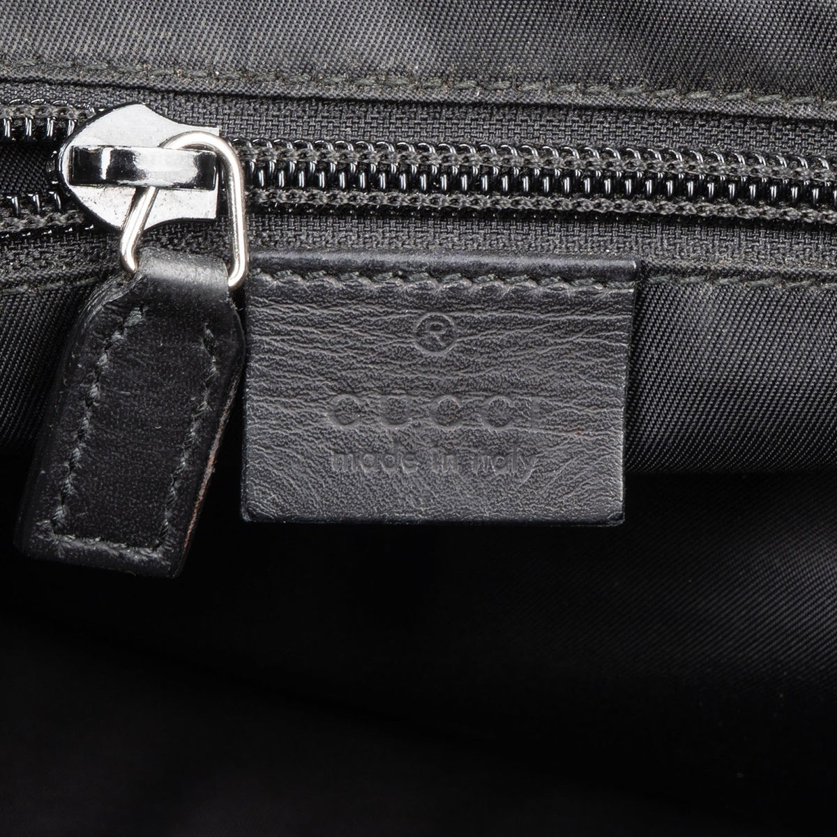 Gucci Guccissima Leather Web Detail Briefcase Handbag