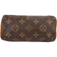 Louis Vuitton Monogram Canvas Mini Speedy Crossbody Handbag