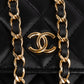 Chanel Quilted Lambskin Coco Casino Single Flap Crossbody Bag