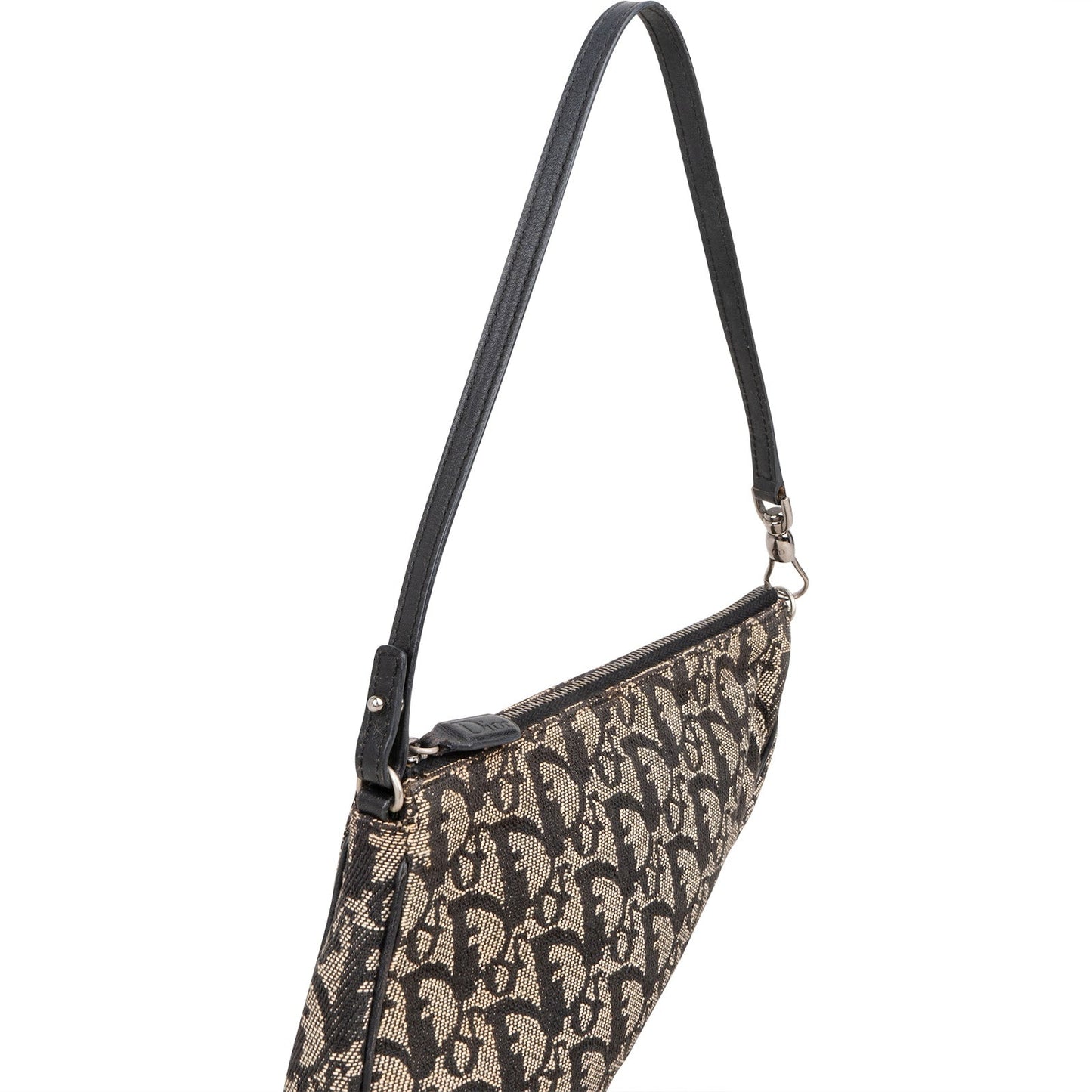 Christian Dior Monogram Trotter Mini Saddle Shoulder Bag