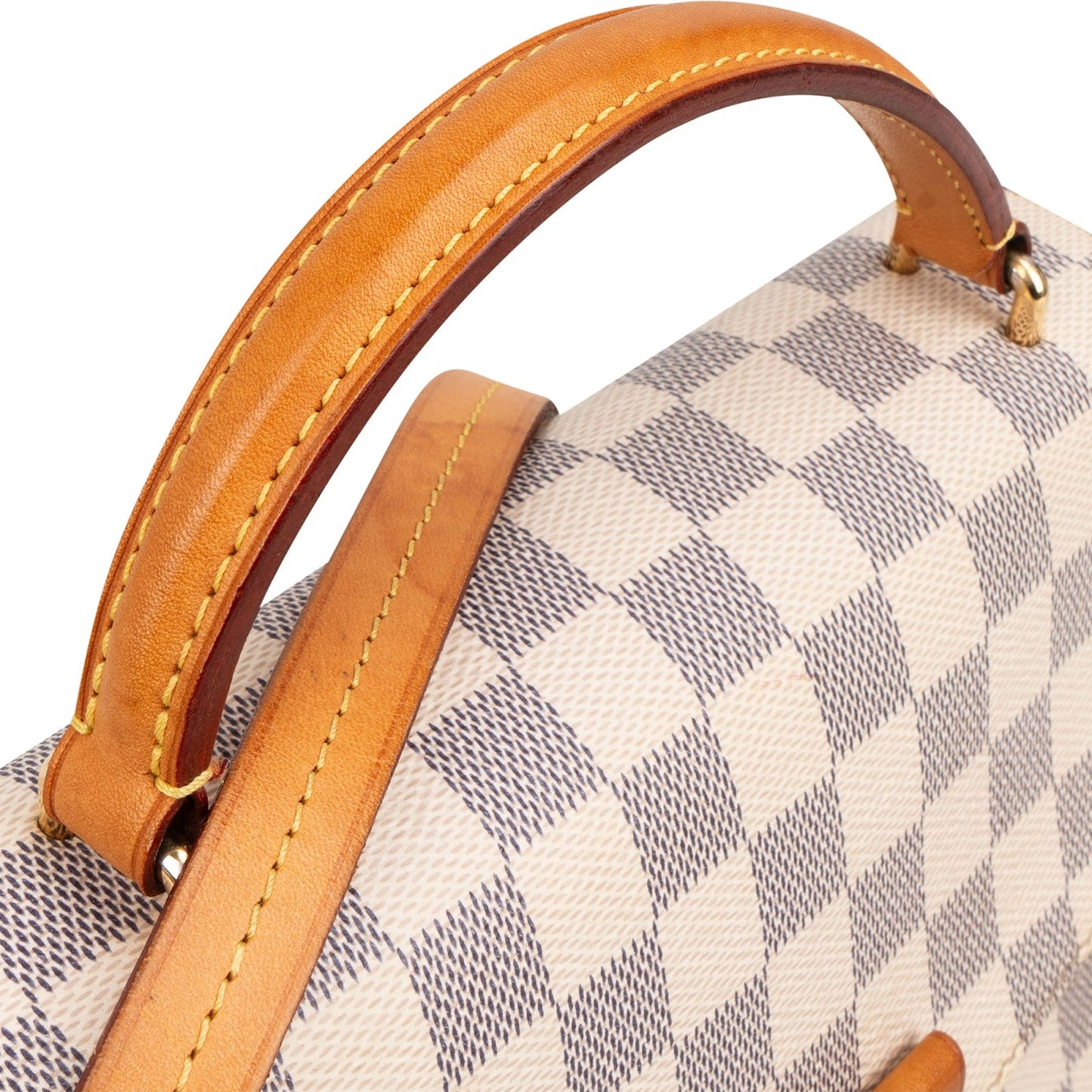 Louis Vuitton Monogram Damier Azur Canvas Croisette Crossbody Handbag