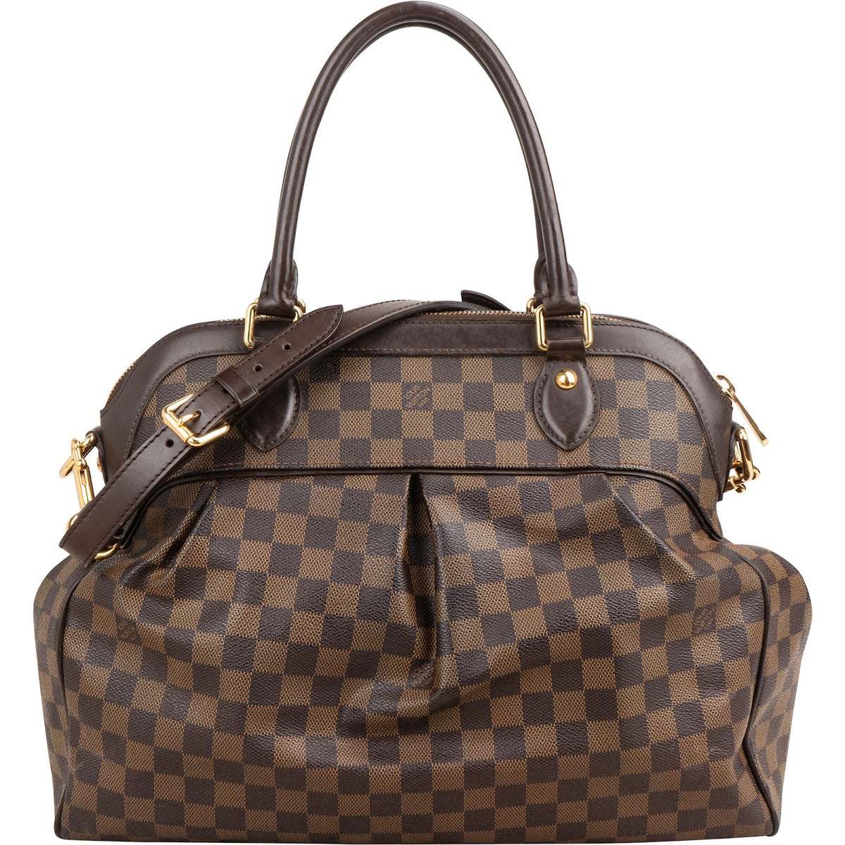 Louis Vuitton Monogram Damier Ebene Trevi GM Handbag