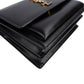 Saint Laurent Black Leather Sunset Medium Crossbody Bag