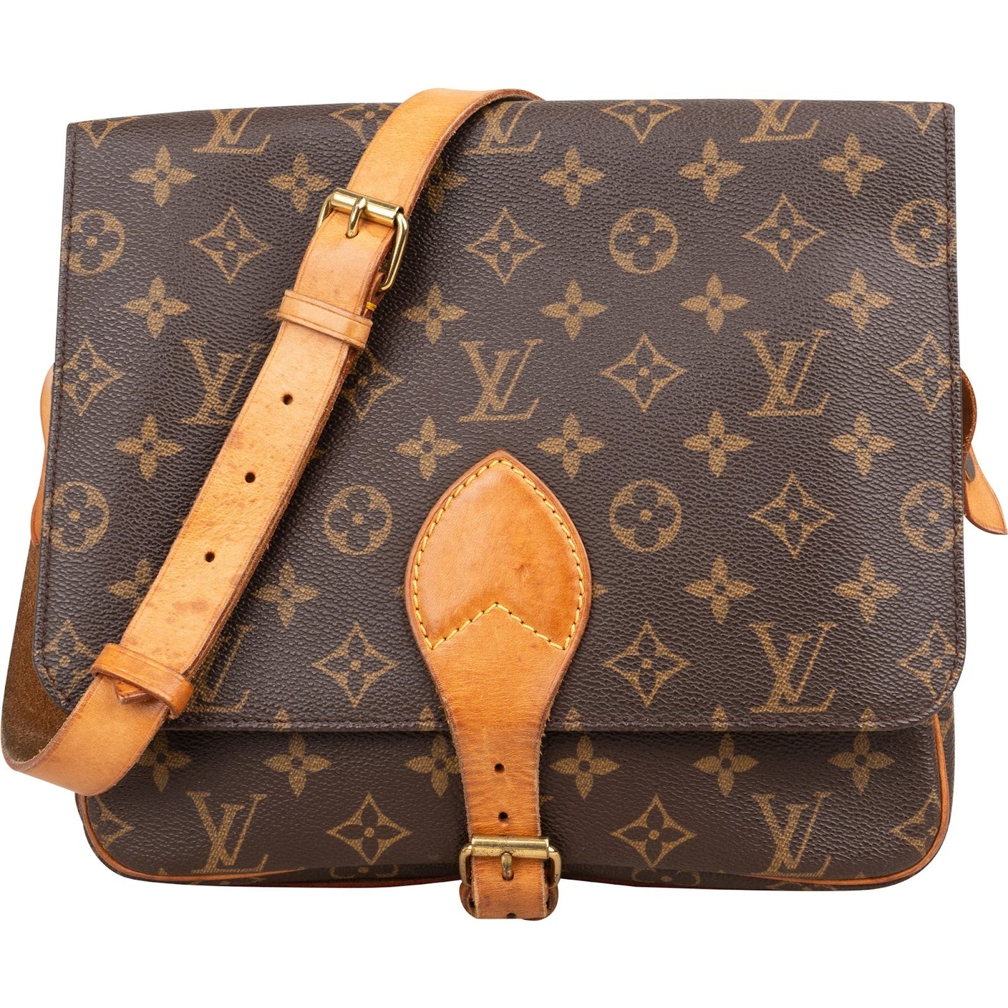 Louis Vuitton Monogram Canvas Cartouchiere GM Crossbody Bag