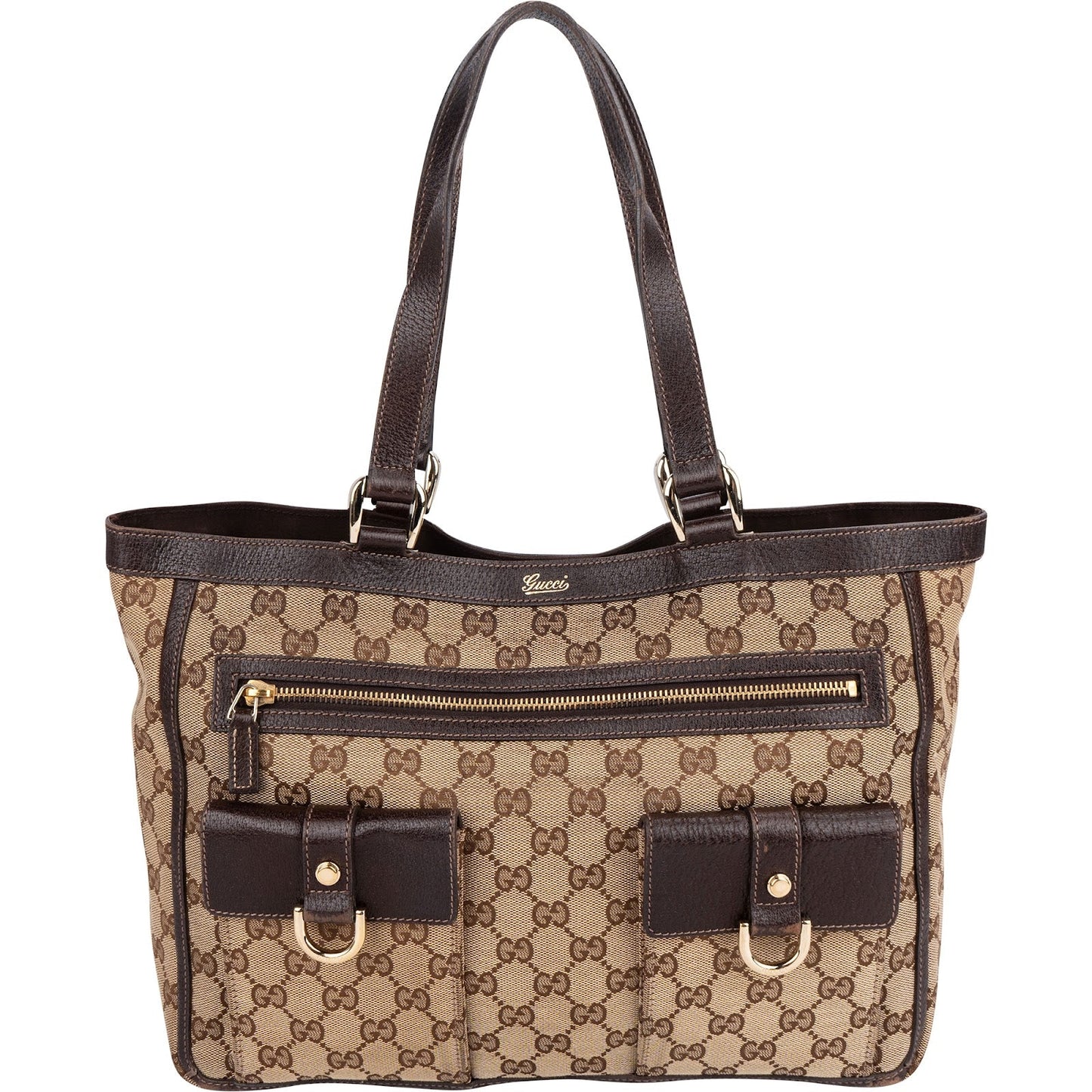 Gucci Monogram GG Canvas  Abbey D-Ring Shoulder Bag
