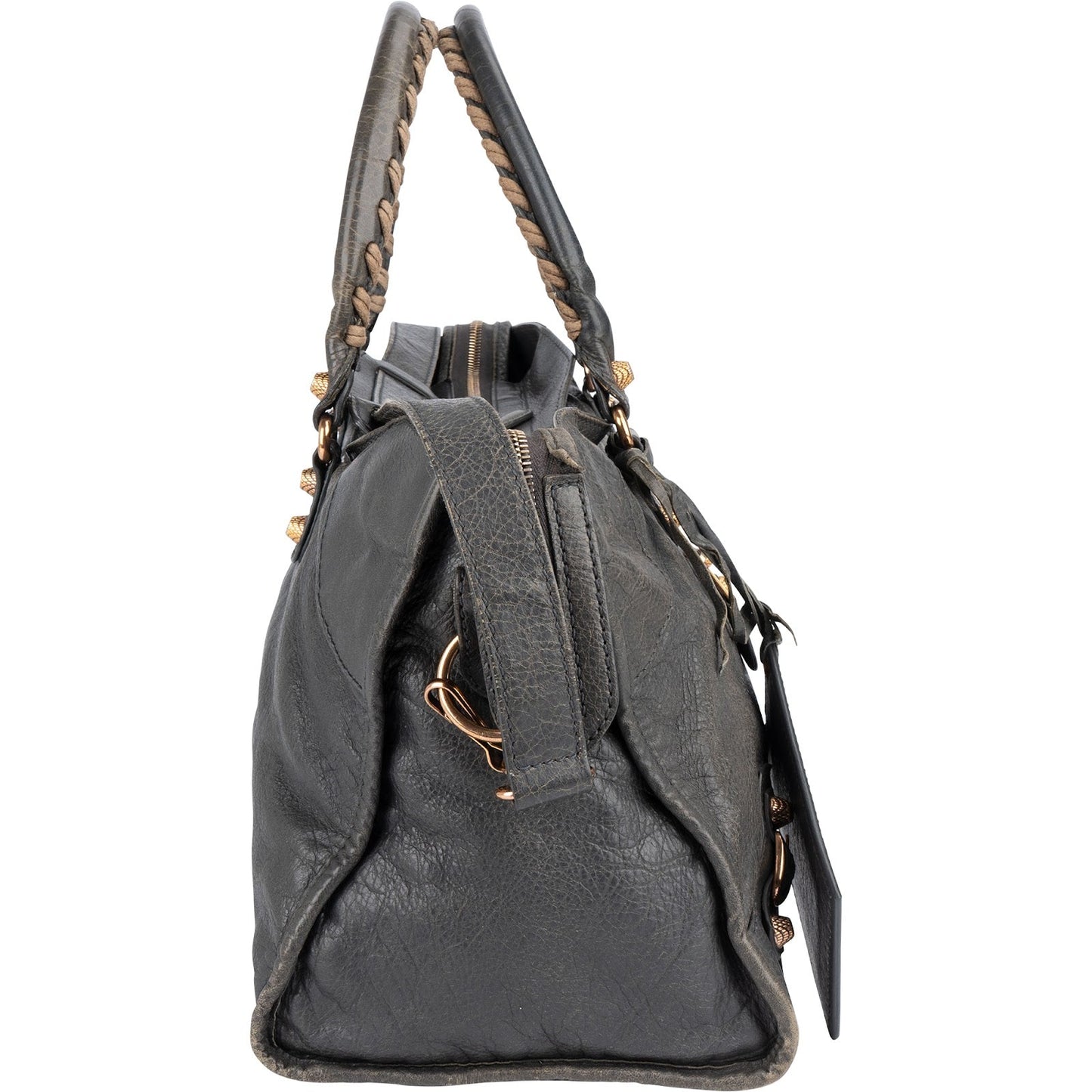 Balenciaga Grey Classic City Handbag