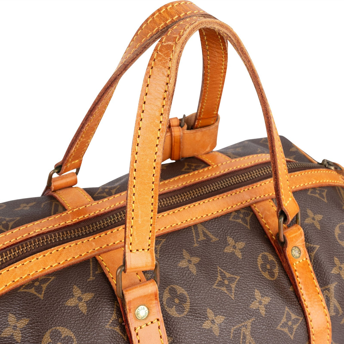 Louis Vuitton Monogram Canvas Sac Souple 35 Handbag