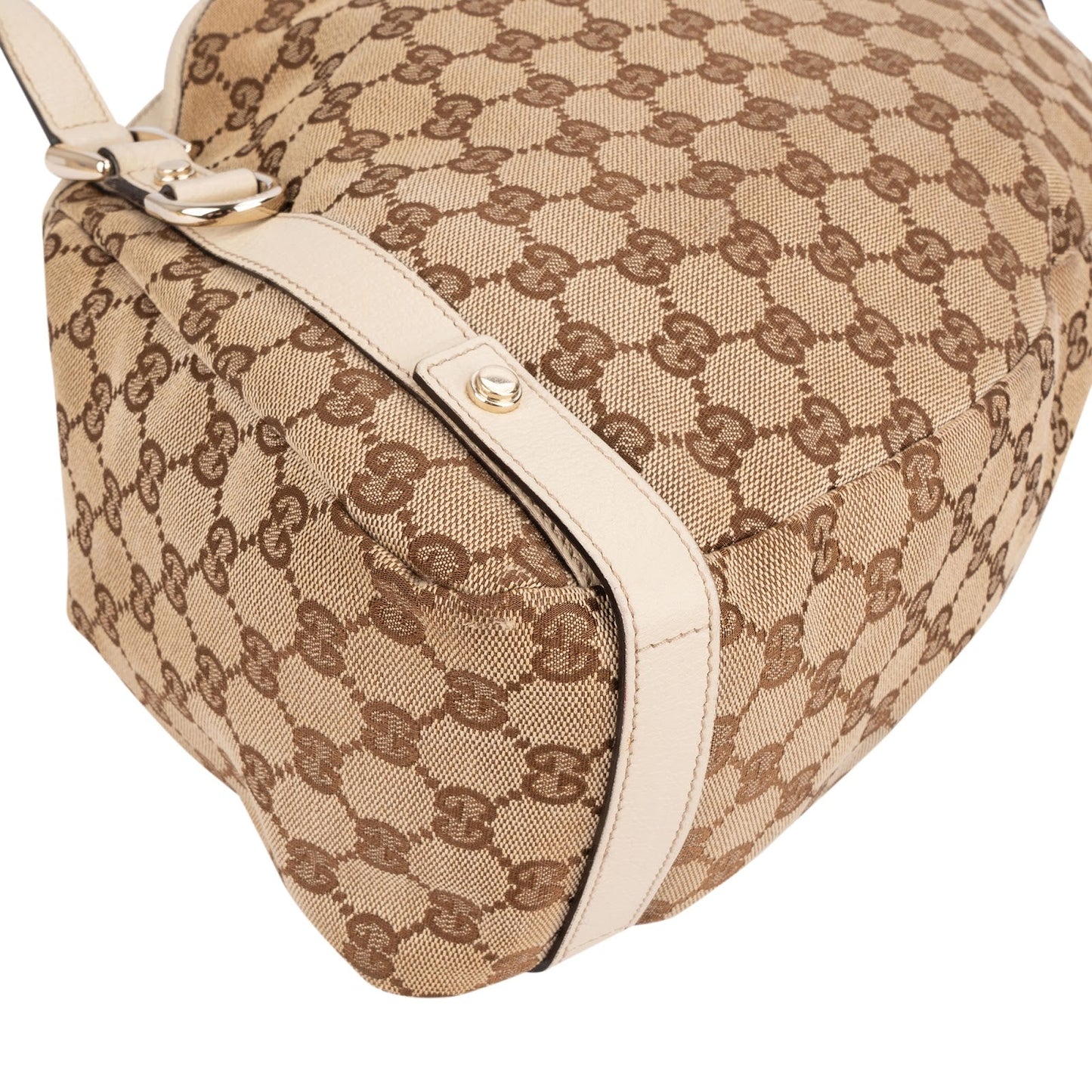 Gucci Monogram GG Canvas Abbey D-Ring Hobo Shoulder Bag