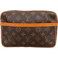 Louis Vuitton Monogram Canvas Compiegne 23 Clutch