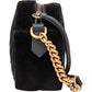 Gucci Chevron Velvet Marmont GG Crossbody Bag