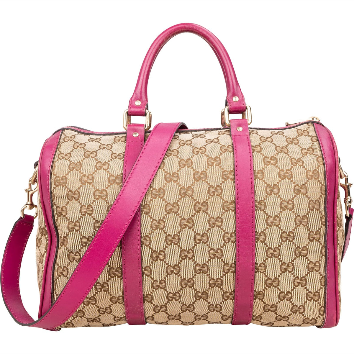 Gucci Monogram GG Boston Handbag