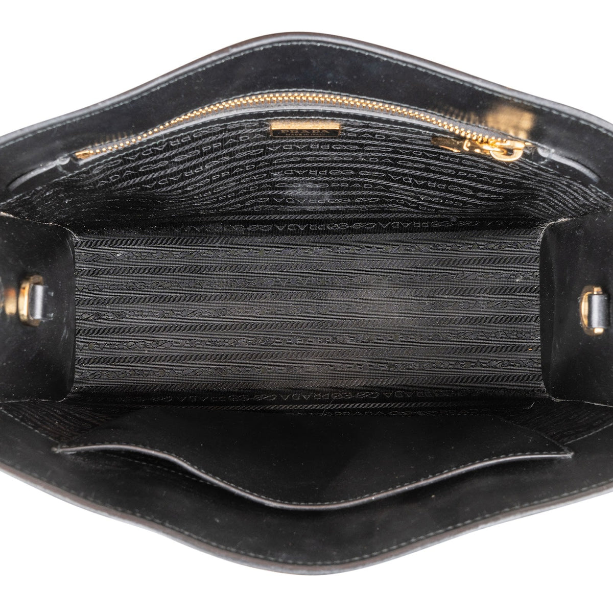 Prada Saffiano Leather Small Tote Handbag