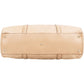 Gucci Beige Guccissima Leather Web GG Boston Shoulder Bag
