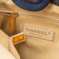 Chanel Denim Deauville Tote Shoulder Bag