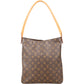 Louis Vuitton Monogram Canvas Looping GM aus Monogram Canvas und Vachetta-Leder – Vorderansicht