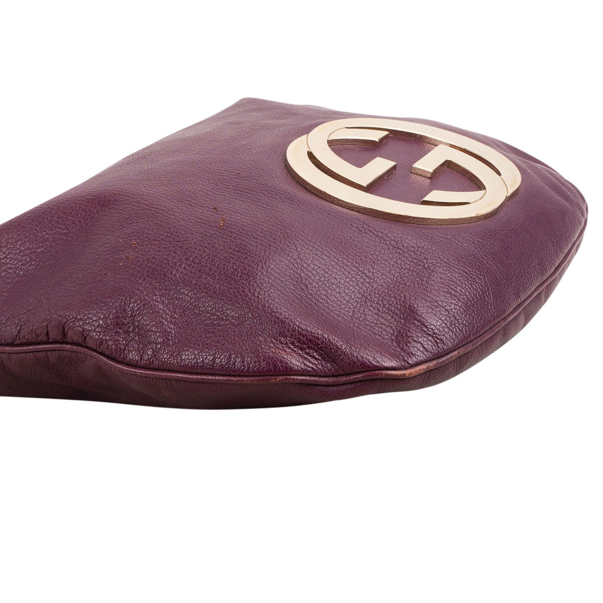 Gucci Interlocking G Britt Hobo aus genarbtem Leder – Ansicht 7