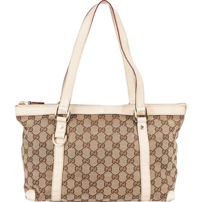 Gucci Monogram GG Abbey D-Ring Shoulder Bag