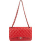 Chanel Quilted Caviar Leather Jumbo Double Flap Crossbody Bag