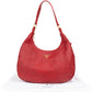 Prada Hobo aus rotem Vitello-Daino-Leder – Ansicht 2