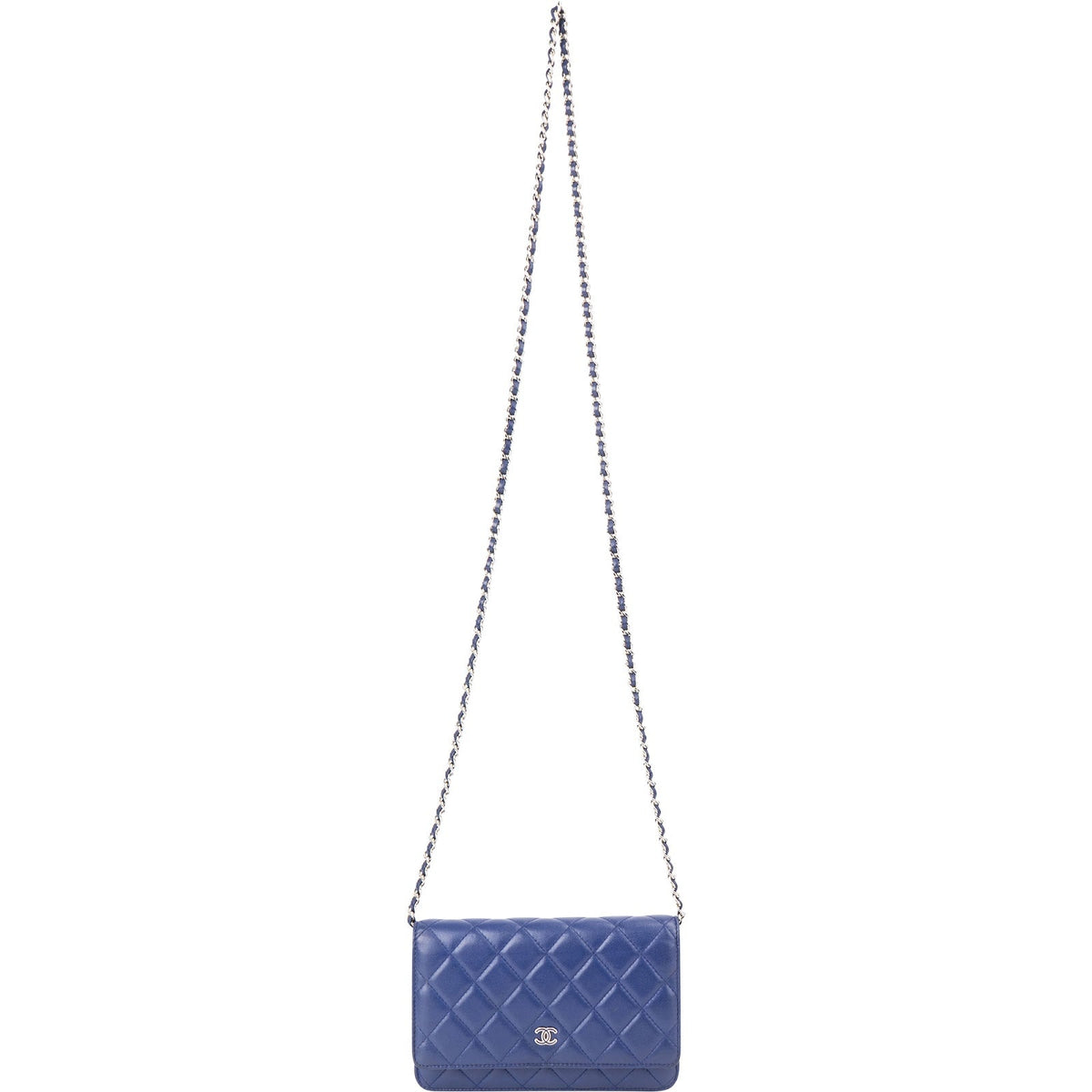 Chanel Quilted Lambskin Wallet On Chain Crossbody Bag