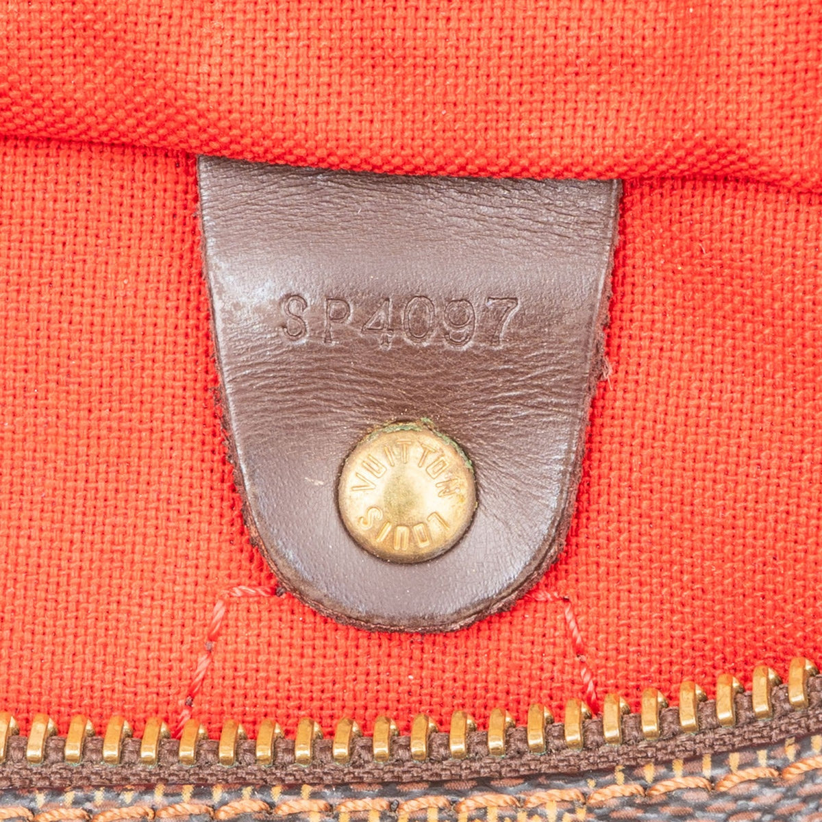 Louis Vuitton Monogram Damier Ebene Canvas Speedy 25 Handbag