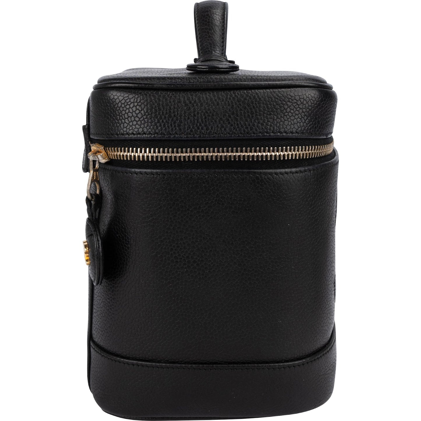 Chanel Caviar Leather CC Vanity Case Handbag